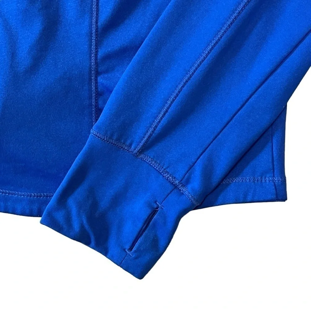 Calvin Klein Performance Quick Dry Athletic Full Zip Jacket. Blue Size L #865